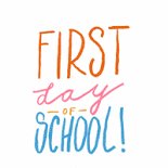 First Day of School Gif